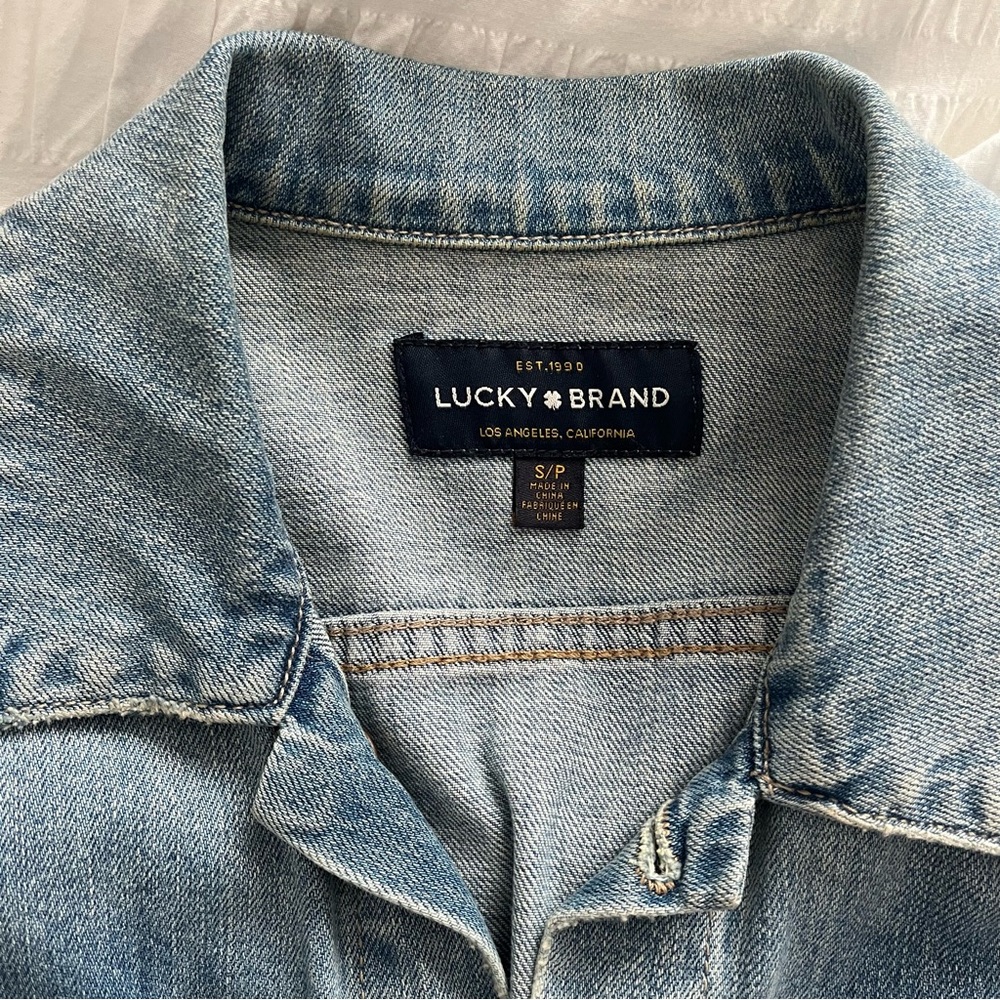 Lucky Brand Blue Denim Jacket